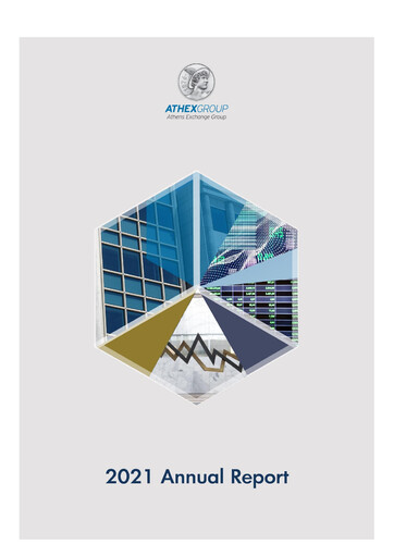 Thumbnail ATHEX  (Athens Stock Exchange) Annual Report 2021