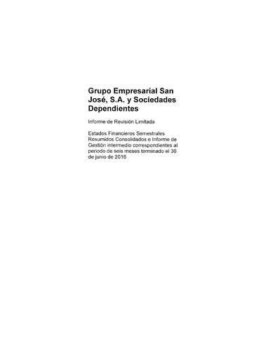 Thumbnail Grupo Empresarial San José Financial Statement 2016-h1