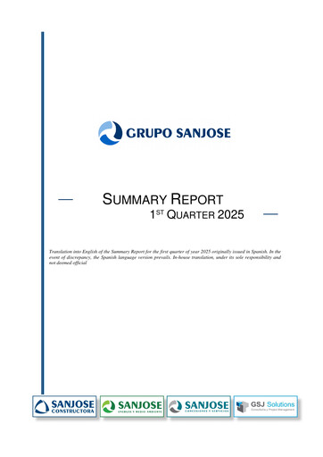 Vorschaubild Grupo Empresarial San José Quartalsbericht 2025-q1