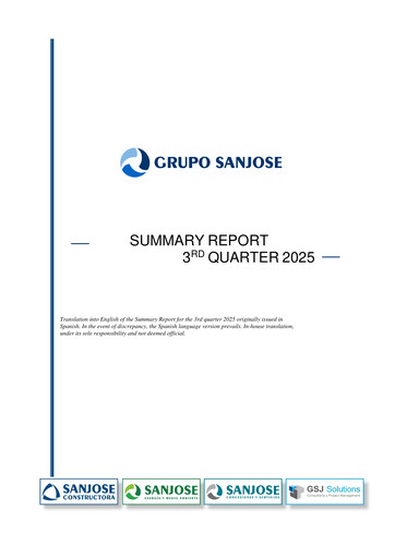 Vorschaubild Grupo Empresarial San José Quartalsbericht 2025-q3