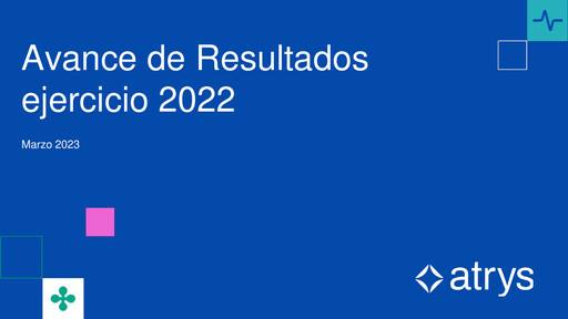 Thumbnail Atrys Health Financial Report 2022