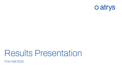 Thumbnail Atrys Health Half-year Report 2025-h1