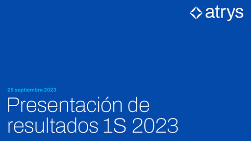 Thumbnail Atrys Health Half-year Report 2023-h1