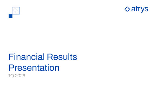 Thumbnail Atrys Health Quarterly Report 2026-q1