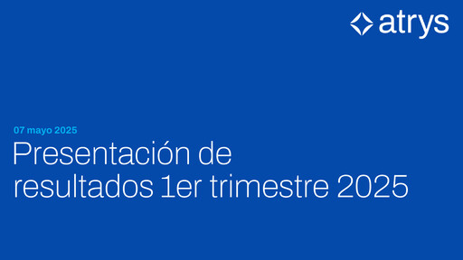 Thumbnail Atrys Health Quarterly Report 2025-q1