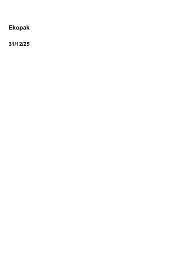 Thumbnail Ekopak Financial Statement 2025