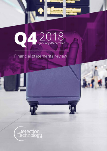 Miniature Detection Technology Rapport financier 2018