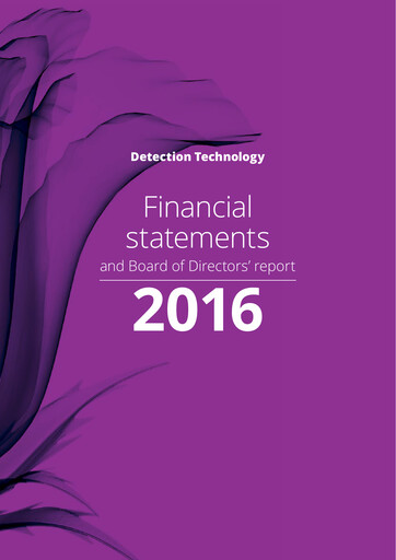 Thumbnail Detection Technology Financial Statement 2016