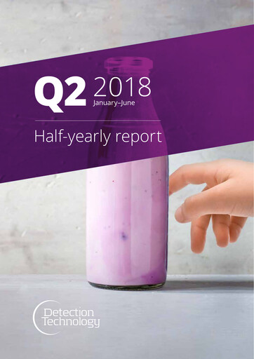 Miniature Detection Technology Rapport semestriel 2018-h1