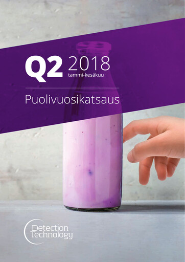 Miniature Detection Technology Rapport semestriel 2018-h1