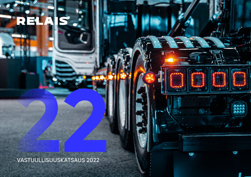 Vorschaubild Relais Group Oyj Nachhaltigkeitsbericht 2022