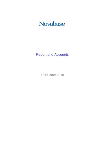 Thumbnail Novabase Quarterly Report 2010-q1