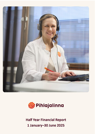 Thumbnail Pihlajalinna Oyj Half-year Report 2025-h1