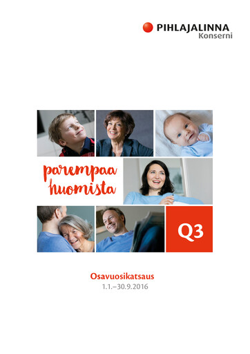 Thumbnail Pihlajalinna Oyj Quarterly Report 2016-q3
