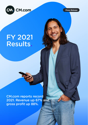 Miniature CM.com Bilan financier 2021