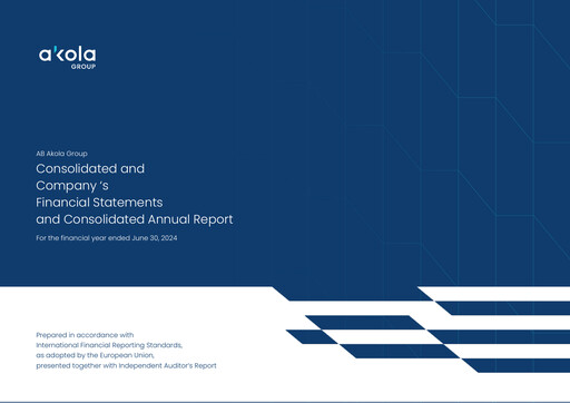 Miniature AB Akola Group Rapport annuel 2023-2024