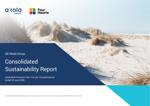 Miniature AB Akola Group Rapport de durabilité 2024-2025