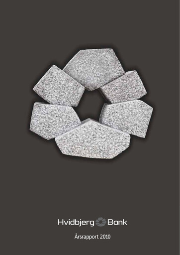 Thumbnail Hvidbjerg Bank Annual Report 2010