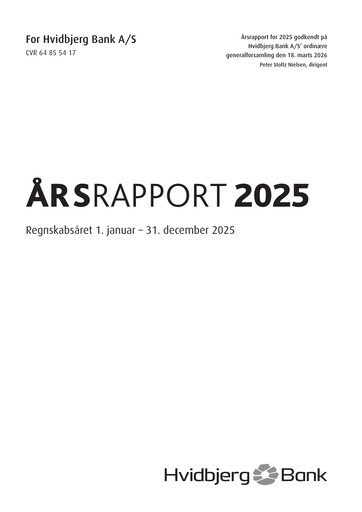Thumbnail Hvidbjerg Bank Annual Report 2025