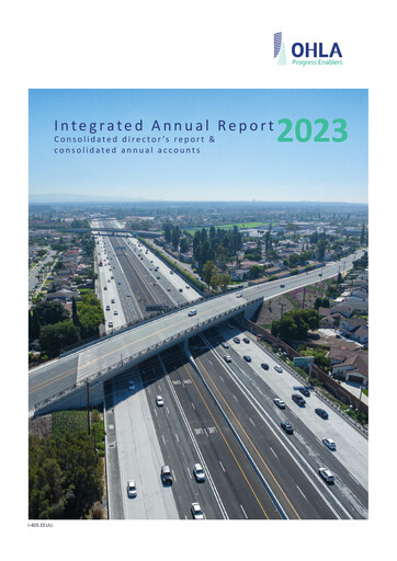 Thumbnail Obrascón Huarte Lain Annual Report 2023