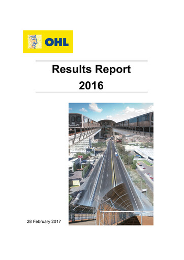 Thumbnail Obrascón Huarte Lain Financial Report 2016
