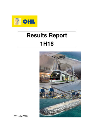Thumbnail Obrascón Huarte Lain Half-year Report 2016