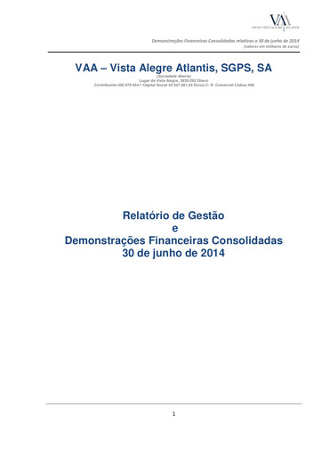 Thumbnail Vista Alegre Atlantis Half-year Report 2014-h1
