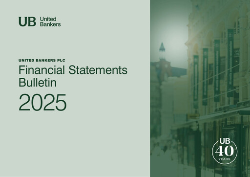 Thumbnail United Bankers Oyj Financial Statement 2025