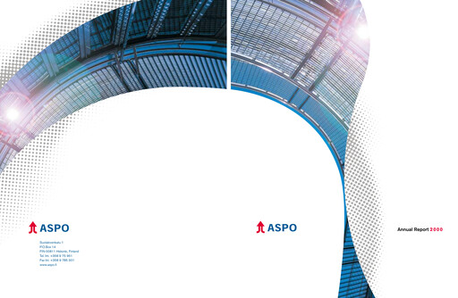 Thumbnail Aspo Oyj Annual Report 2000
