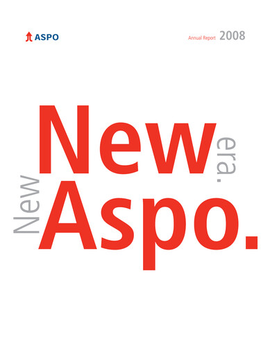 Thumbnail Aspo Oyj Annual Report 2008