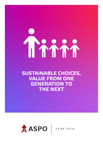 Thumbnail Aspo Oyj Annual Report 2018