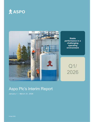 Miniature Aspo Oyj Rapport trimestriel 2026-q1