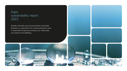 Thumbnail Aspo Oyj Sustainability Report 2022