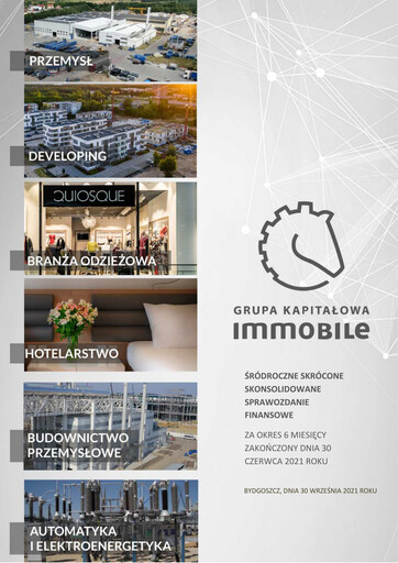 Thumbnail Grupa Kapitałowa Immobile Financial Statement 2021-h1
