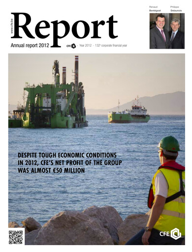 Vorschaubild Compagnie d'Entreprises CFE Jahresbericht 2012