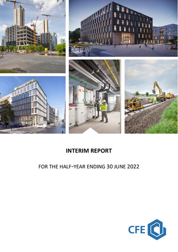 Thumbnail Compagnie d'Entreprises CFE Half-year Report 2022-h1