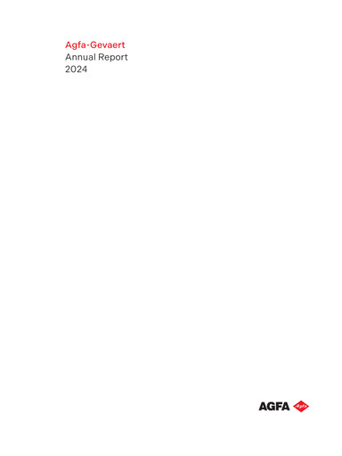 Vorschaubild Agfa-Gevaert Jahresbericht 2024