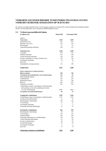 Thumbnail Agfa-Gevaert Half-year Report 2015-h1