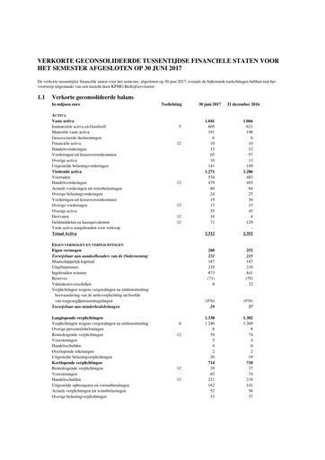 Thumbnail Agfa-Gevaert Half-year Report 2017-h1