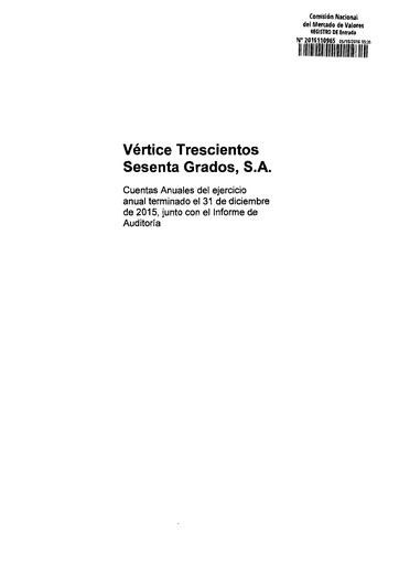 Miniature Squirrel Media Bilan financier 2015