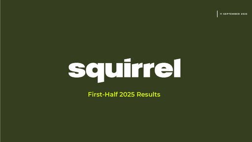 Miniature Squirrel Media Rapport semestriel 2025