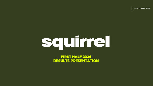 Miniature Squirrel Media Rapport semestriel 2026