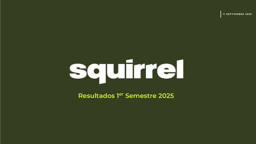 Miniature Squirrel Media Rapport semestriel 2025