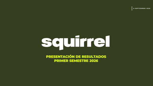 Miniature Squirrel Media Rapport semestriel 2026