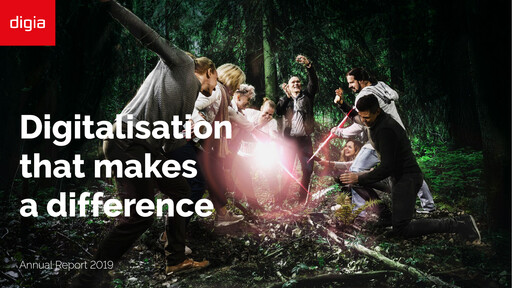 Thumbnail Digia Oyj Annual Report 2019