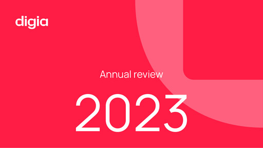 Thumbnail Digia Oyj Annual Report 2023
