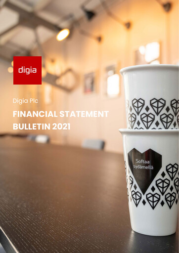 Thumbnail Digia Oyj Financial Statement 2021