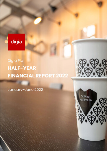Thumbnail Digia Oyj Half-year Report 2022-h1