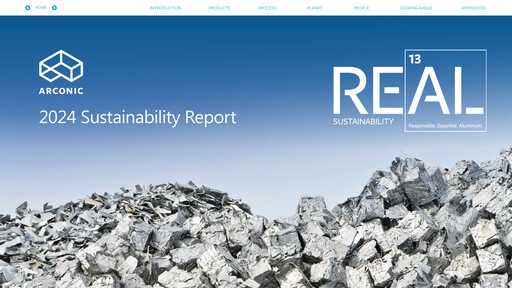 Thumbnail Arconic Sustainability Report 2024