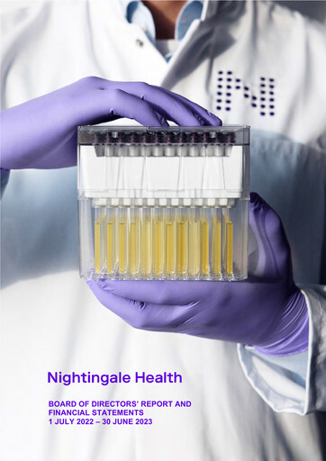 Thumbnail Nightingale Health Financial Statement 2022-2023